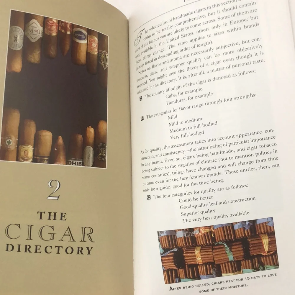 The Cigar Companion The Connoisseur’s Guide Hardcover Book